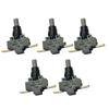 3pcs Gear Switch 10A/250V Push Button Switch AL-K2 Room Heater Electric Heater Switch 2pin Repair Accessories