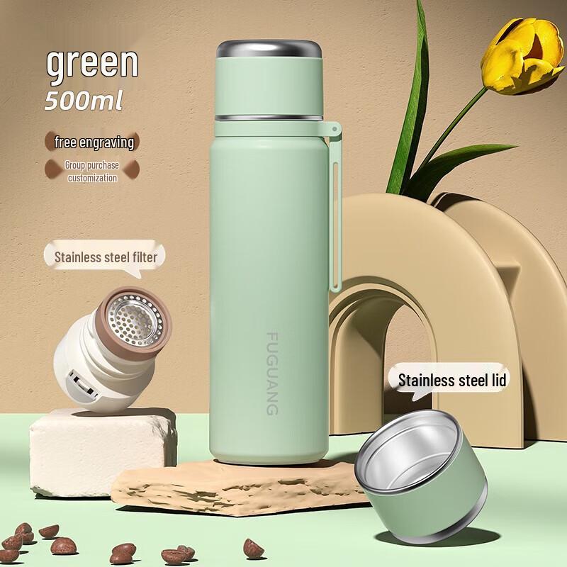 FUGUANG 316L Stainless Steel Portable Tea Infuser Bottle