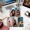 Kendall Jenner Phone Case For Samsung S25,S24,S21,S22,S23,S30,Ultra,S20,Plus,Fe,Soft Black Cover
