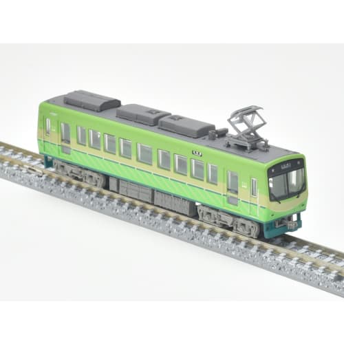 Railway Collection Tetsuro Eizan Railway 700 Series Car No. 712 Green Diorama Supplies