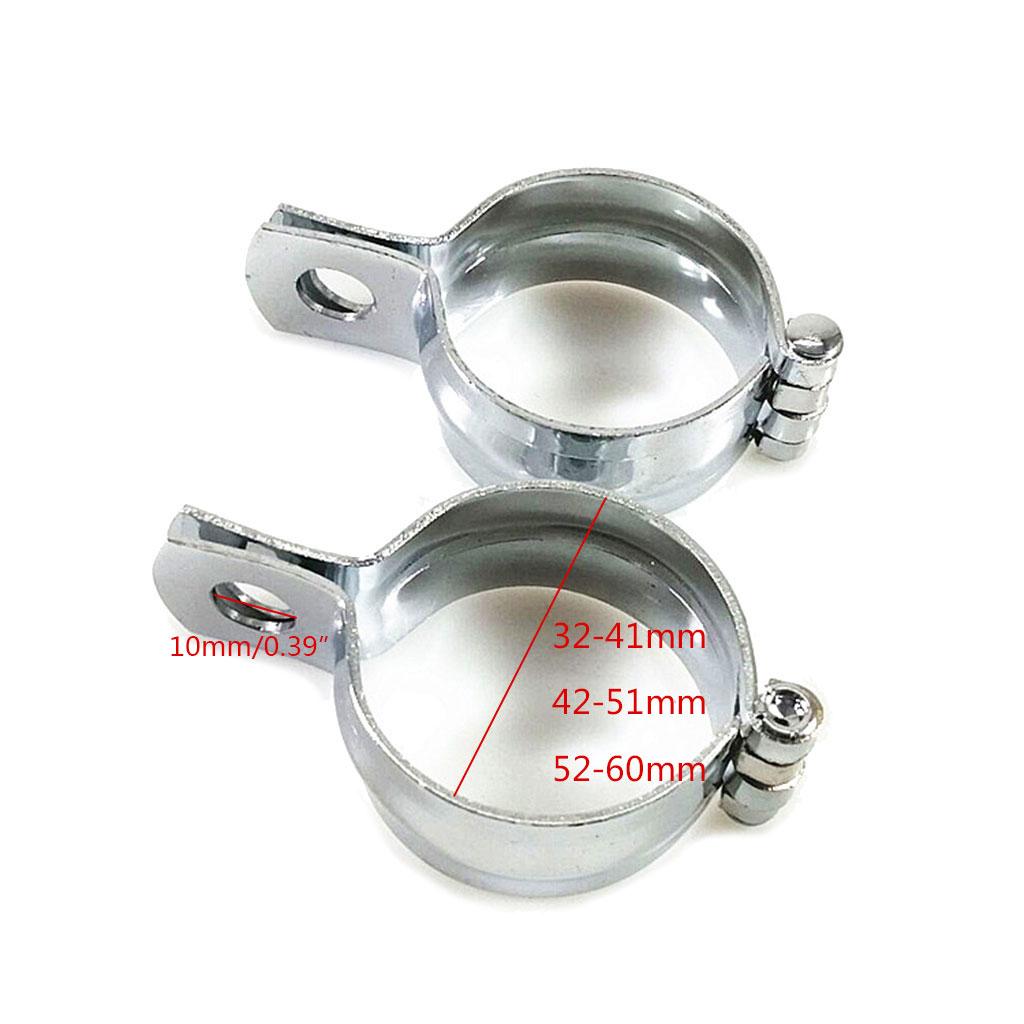 Iron Motor Light Clamp Holder Easy Installation Parts Suitable for Turn Signal Fog Light Mount Holder