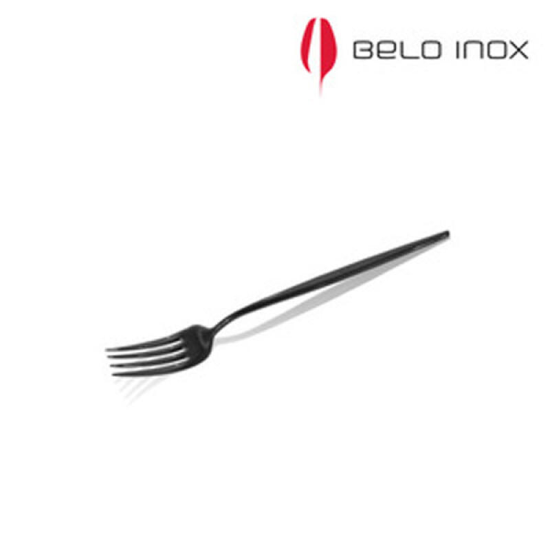 [belo inox] Spirit Titanium Black Cake Fork (Glossy)