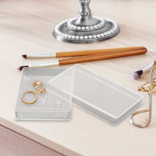 Playing Card Case, Card Game Storage | Clear Case for Playing Cards, Multi-functional Poker Storage Box, Transparent Trading Card Box, Large Capacity