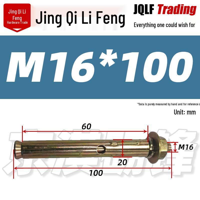Small Head Carbon Steel Expansion Bolt - Zinc Plated Seamless Round Hole Pipe Mini
