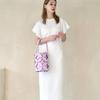 Suin Leaf Bucket Bag - Lilac