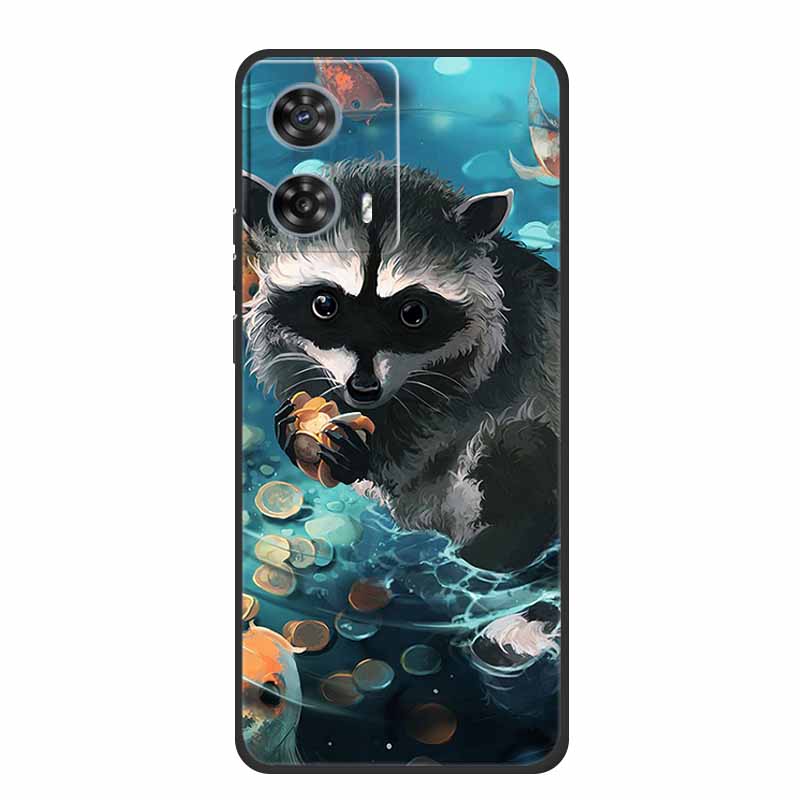 Phone Case For Moto Edge 50 Fusion Back Cover Case Shockproof Black Silicone Soft Funda For Motorola Edge 50 Fusion Case 6.7"