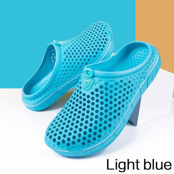 1 Pair of Fashionable Men's and Women's Hollow SummerTravelOutdoorSportsCasualSlippersAntislipSlippers Beach Shoes Hollow Breathable Countryside Shoes