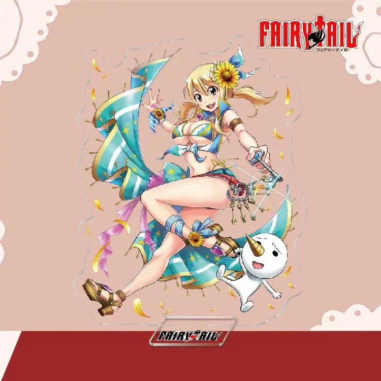 

Аніме Fairy Tail Акрилові декоративні ремесла Іграшки Колекційні фігурки Настільні прикраси для дому