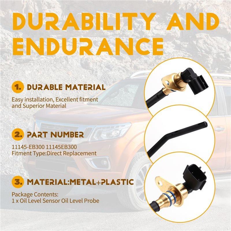 A85E-Oil Level Probe For Nissan NP300 Navara Pathfinder III 2005- 2025 11145-EB300 11145EB300 Oil Level Sensor