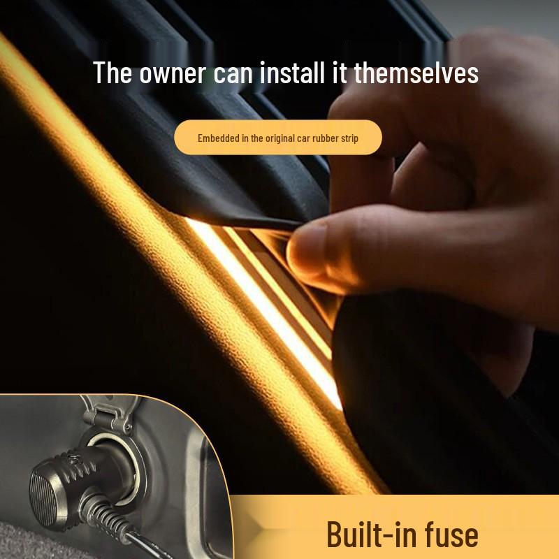 Compatible with Xiaomi YU7 Trunk Ambient Light, Flowing Taillight, SU7 Decorative Light, and Cigarette Lighter LED Splitter