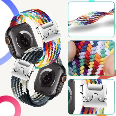 1Pcs Apple Watch Strap for Apple Watch S10 46mm 42mm Ultra 2 49mm 44 45 41 40 38mm Band for IWatch 10 9 6 5 SE 7 8 4 3 Smart Watch Accessories