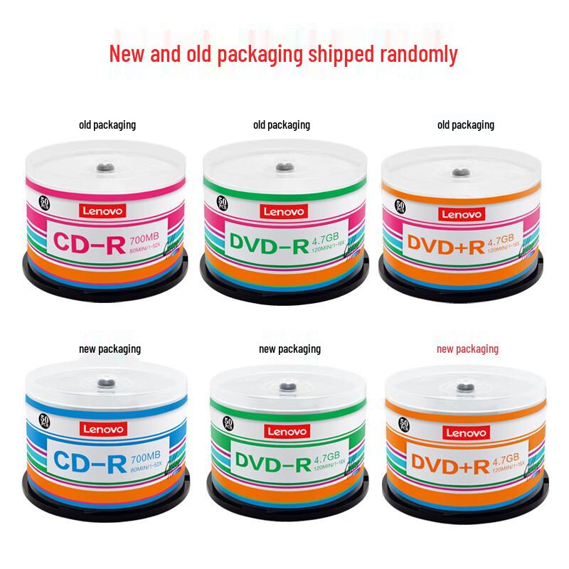 Lenovo DVD+R Blank Discs 50-Pack