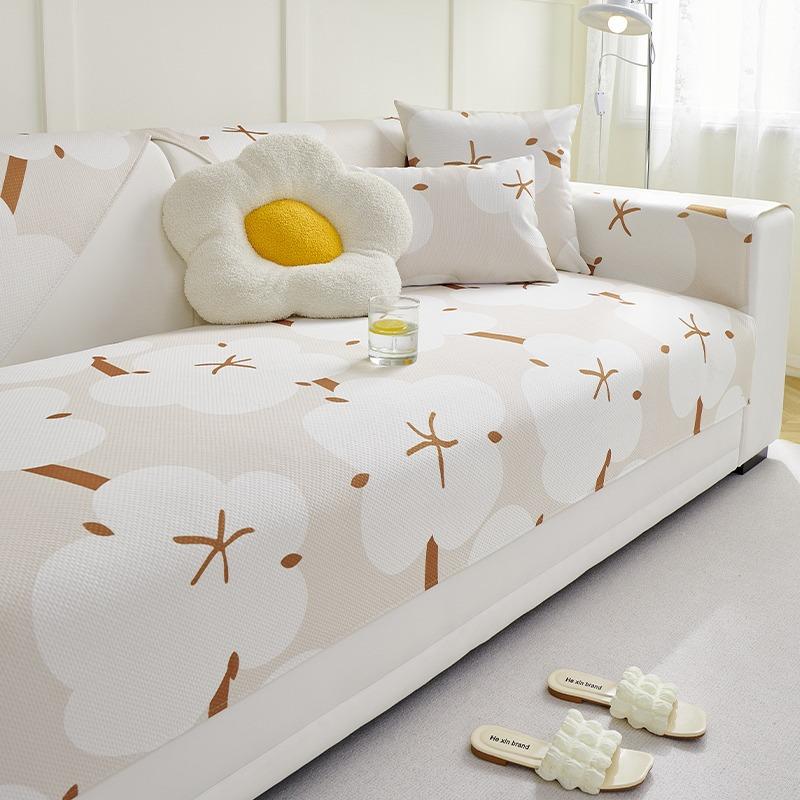 

Технология Cool Ice Silk Диванная подушка Лето Лето Спальный коврик Нескользящая подушка Чехол на диван Моющаяся подушка 90*160cm