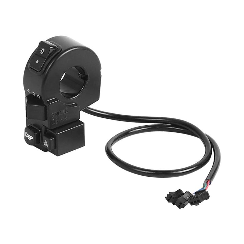 Easyly Grip Scooters Light Control Switches Effortlessly Installation Without Tool for Reliability Nighttimes Use