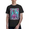 Skelett Kaffee Tarot 100% Baumwolle Lässig Atmungsaktiv Bequem Totoro Lustige Herren T-Shirts T-Shirts Herren