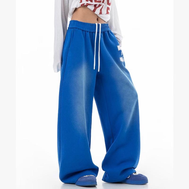 Pantaloni della tuta larghi lavati effetto retrò ICH MODE da donna