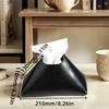 1pc PU Leather Tissue Case Creative Luxury Simples Napkin Box Home Hotel Car Tissue Box Wholesale Gift