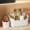 Desktop Cosmetics Storage Box Toiletries Cotton Swab Container Bathroom Accessories Brushes Makeup Organizer Case Lipsticks Box