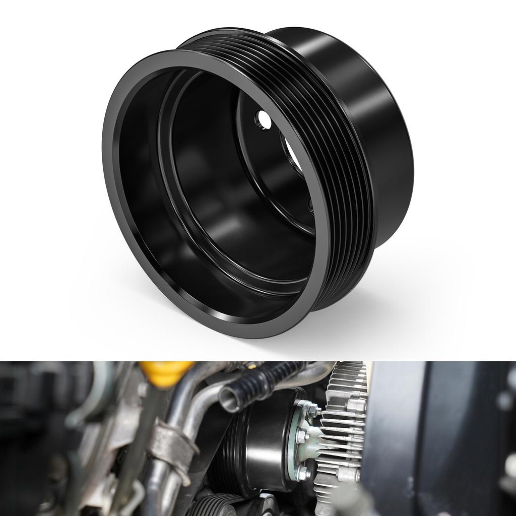 Water Pump Pulley for Toyota 4Runner Tundra Tacoma FJ Cruiser for 1GR-FE 4.0L engine Replaces 16371-0P010