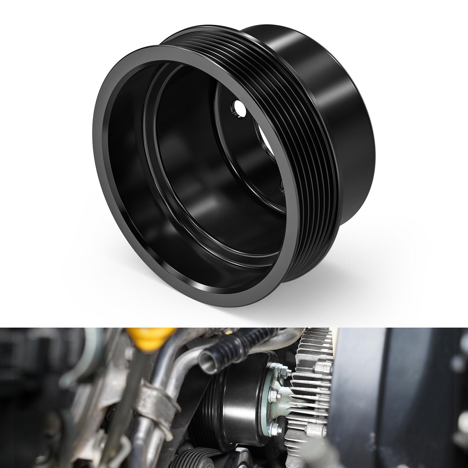 For 1GR-FE 4.0L Engine Water Pump Pulley Aluminium, for Toyota 4Runner/Tundra/Tacoma/FJ Cruiser
