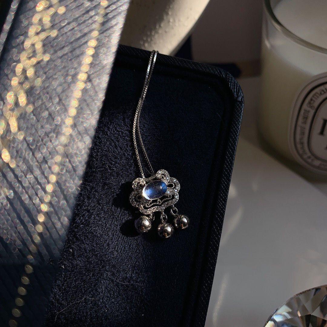 [Замок Любви на Всю Жизнь] Ожерелье-Замок Руи Пин Ань Женский Подарок Девочкам Нишевая Премиальная Цепочка на Ключицы Нишевая