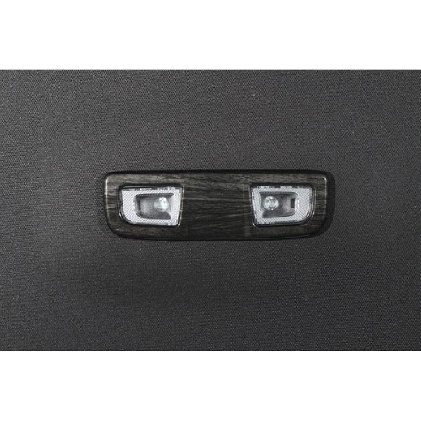 Black Wood Roof Dome light Bezel Cover Trim for Chevy Silverado GMC SIERRA +
