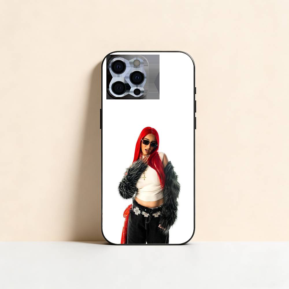 Sänger D-De La R-Rose Handyhülle Für iPhone 17, 16,15,14,13,12,11 Plus,Pro Max, Andere Weiche Schwarze Hülle