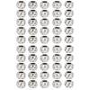 50pcs Alloy Beard Bead Exquisite Hair Tube Beads for Hair Braiding Bracelet Necklace Jewelry DIY