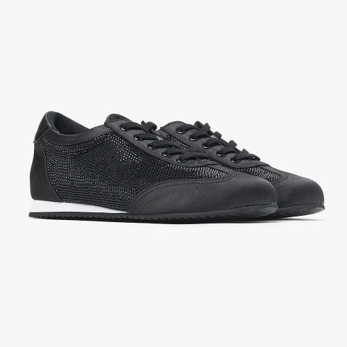 [SAERA] Edition Crystal Runner Sneakers 1.5CM O55W250