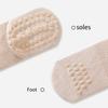 Anti-Rutsch Boden Socken für Kleinkind Mädchen Jungen Unisex Überknie Socken Säugling gekämmte Baumwolle Gummisohlen Socken für Innen