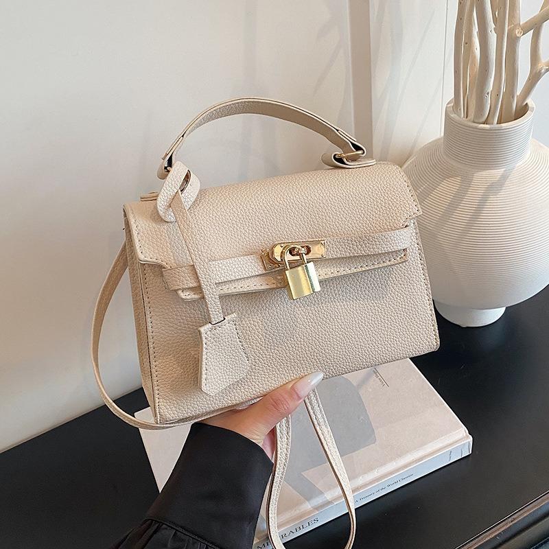 High-end women's handheld Kelly bag new trendy spring and summer bag fashion niche design crossbody bag