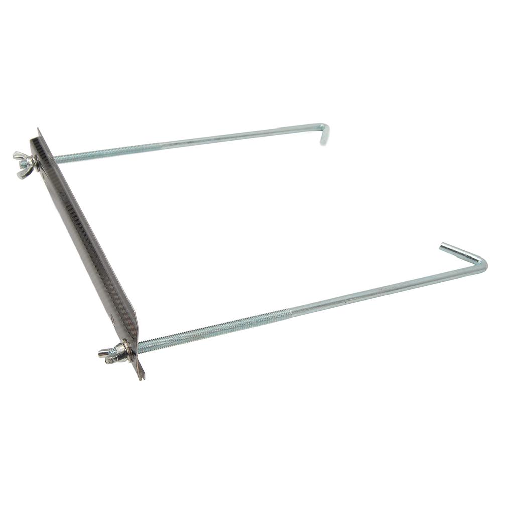 Battery Hold Down Kit Universal Stainless Steel Battery Crossbar with 8.7in Support Rods Carbon Fiber