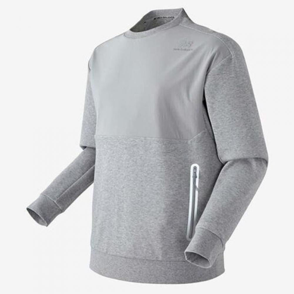 

New Balance Half Club Woven Pocket Sweatshirt Nbncc41311 Ac 95(M)