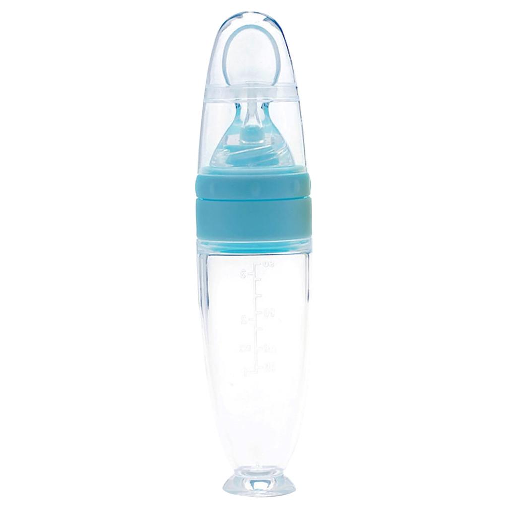 Baby Bottle Crowd Training Silicone Bottle  Spoonfood Supplement Bottle