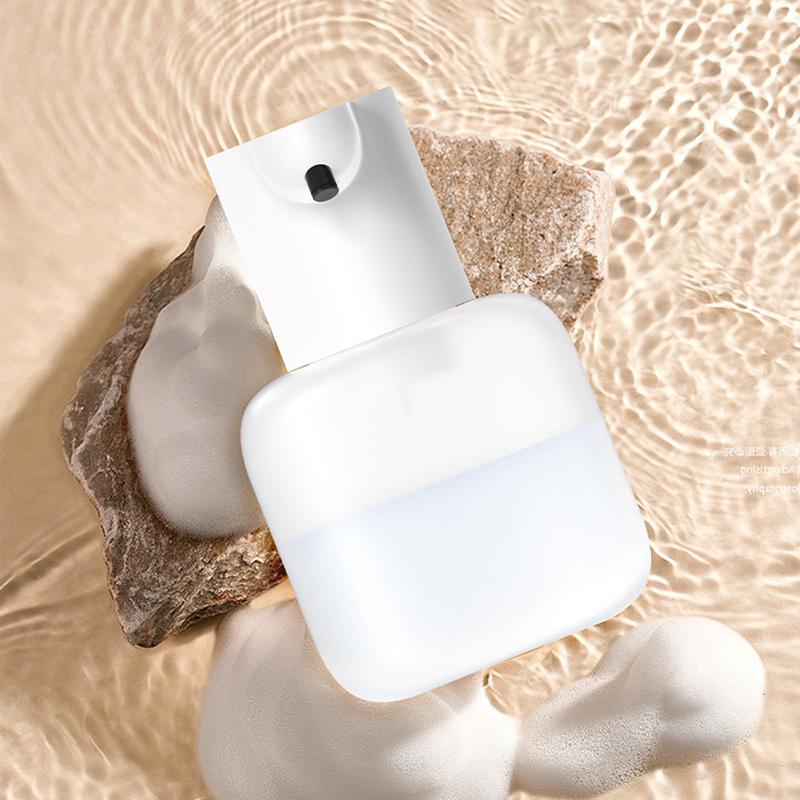 Intelligenter Sensor Seifenspender Schaumhandseife Wandmontiert 500ml USB Wiederaufladbar Elektrisch Wasserdichter Spender