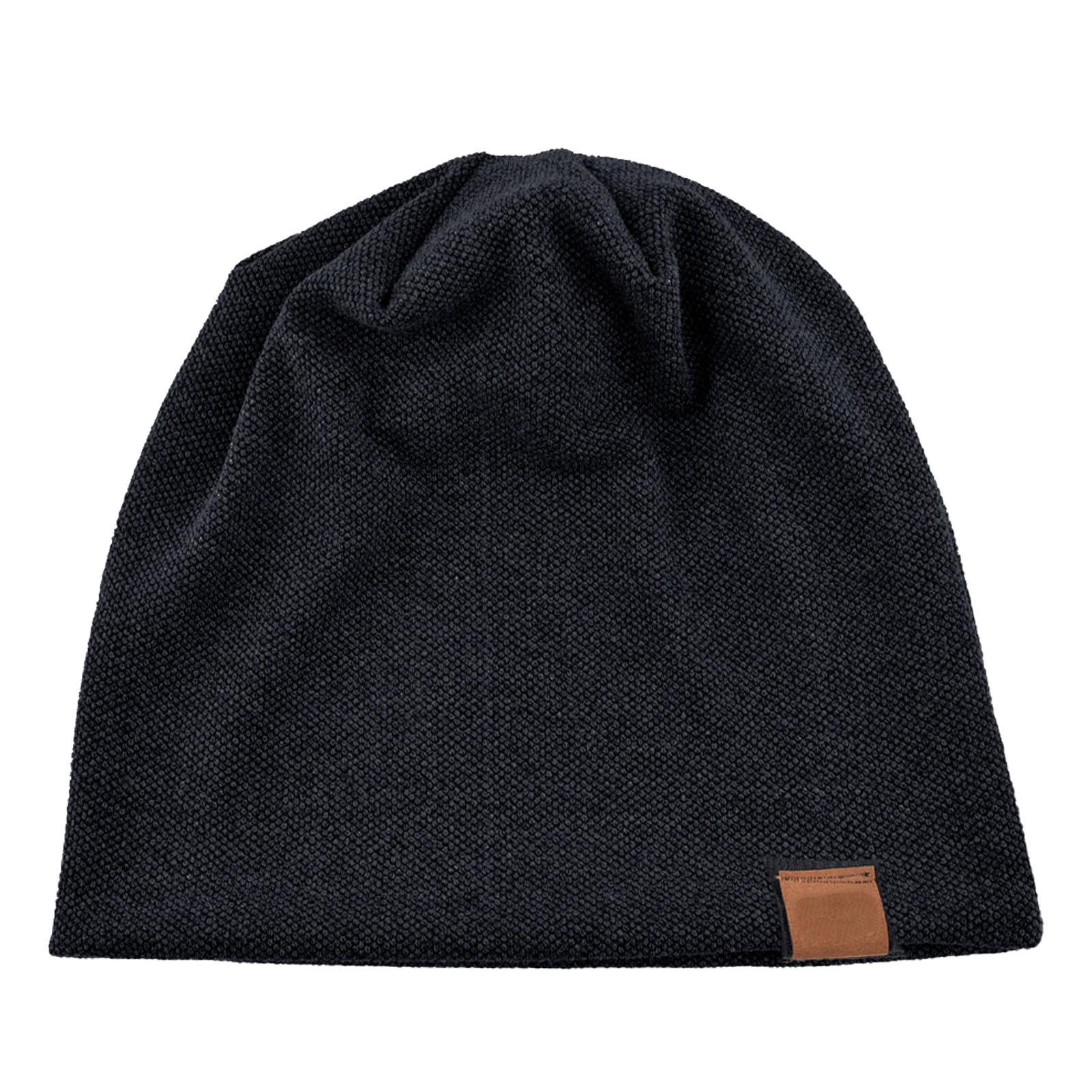 

Black Padded Hat Pure Color Breathable Fashionable Plain Color Wrapping Head Hat for Riding Gym Party