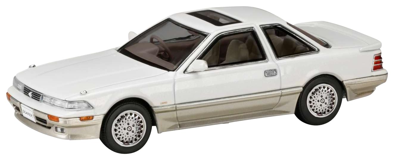 

Hobby Japan HJD43 Toyota Soarer 3000 TWINCAM 24 1988 Crystal White Toning II Finished Model HJD432002CW 1/43 GT-LIMITED (MZ20)