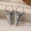 Vintage Hollow Earrings Ancient Geometric Drop Earrings For Women Earing Jewelry Leaf Pattern Earings