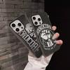 100 Hardcore Dog To The Bone Soft Corrugated Transparent Phone Case For IPhone 17 15 16 11 12 13 14 Pro Max Plus Pro