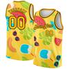 Hawaiian Coconut Tree Theme Vest  Custom Basketball  Casual Cool Streetwear Tank