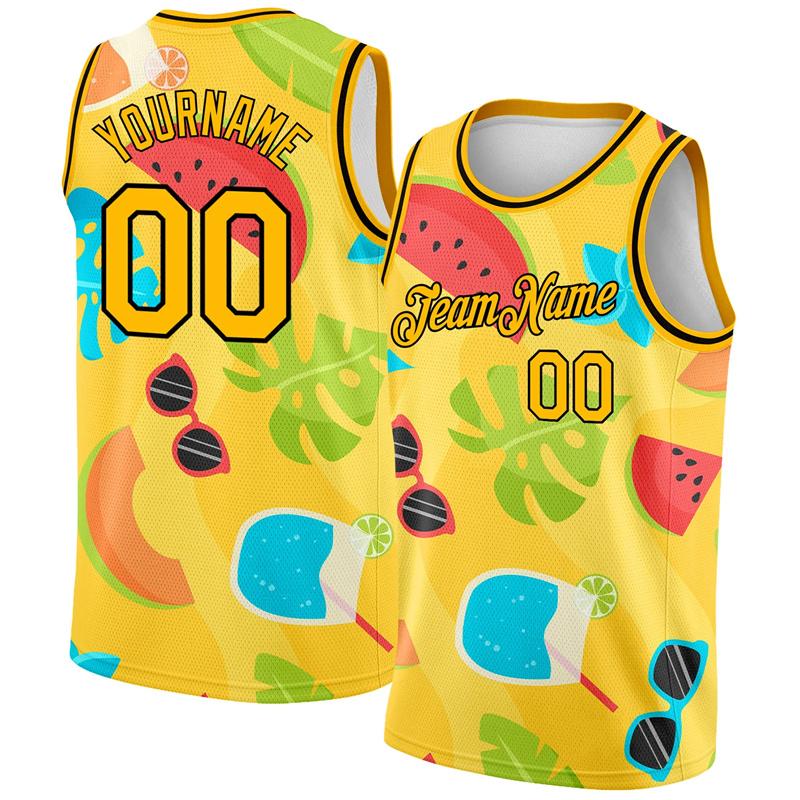 Hawaiian Coconut Tree Theme Vest  Custom Basketball  Casual Cool Streetwear Tank