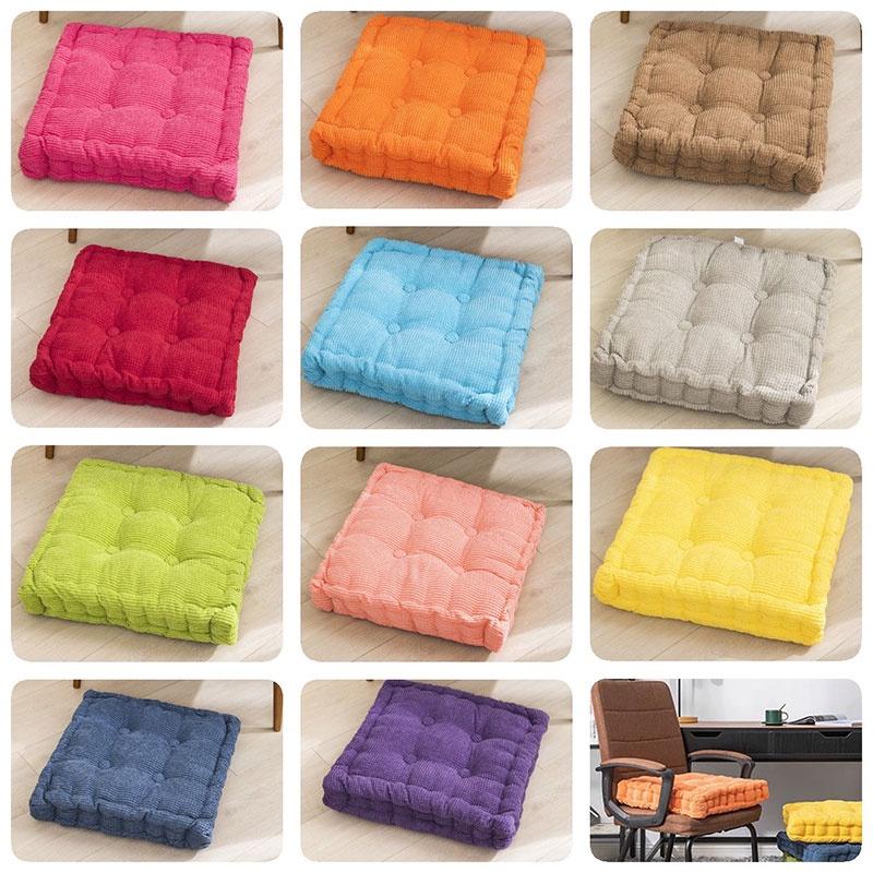 Sofa Seat Nonpilling Cushion Soft Seating Washer Square Nonfading Polyester