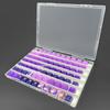 Keycap Storage Box Tray Mechanical Keyboard Keycap Transparent Dustproof Display Box