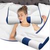 Cervical Neck Pillow Ergonomic Contour Bed Pillow Breathable Height Adjustable Orthopedic Neck Pillow For Sleeping Bedroom