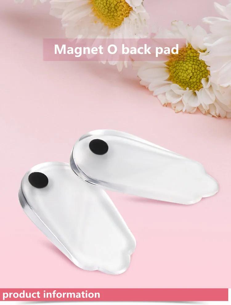 Silicone Gel Foot X/O Insoles for Men Women Magnet Orthopedic Heel Pad Correct Plantar Fasciitis Pain Relief Foot Care Insert