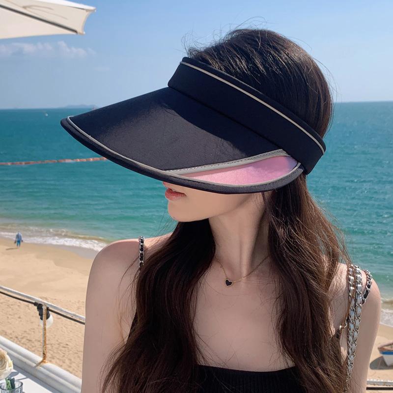 Women's Outdoor Sun Hat with Large Brim, Breathable Polyester Fabric, Adjustable Closure, Perfect for Summer Outdoor Activities