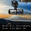 3Lens FHD 1080P Dashcam Car Camera 2.45inch IPS Super Night Vision Loop Recording Vehicle Accessories