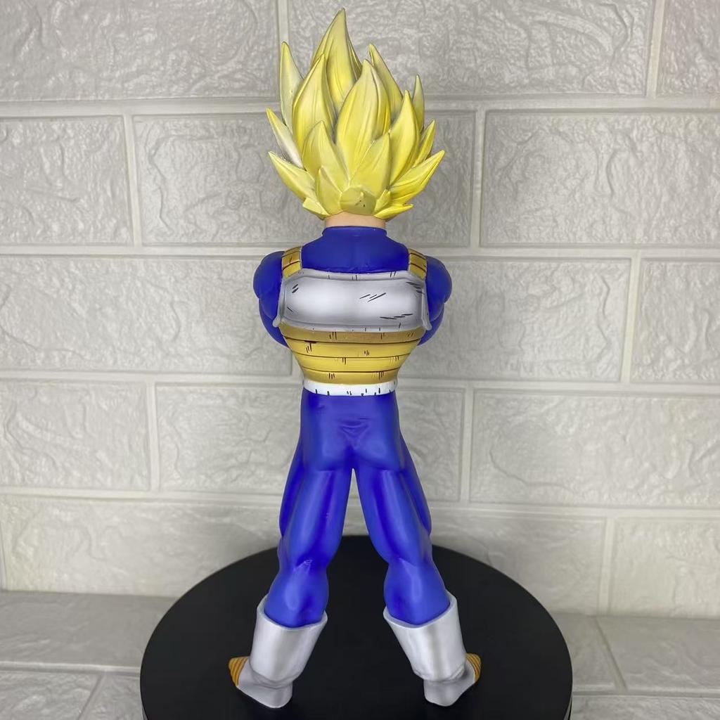 29cm Anime Dragon Ball Z Figure Combat Form Vegeta Model Collection GK Efigy Modeo Toy Doll Birthday Decoration Gifts