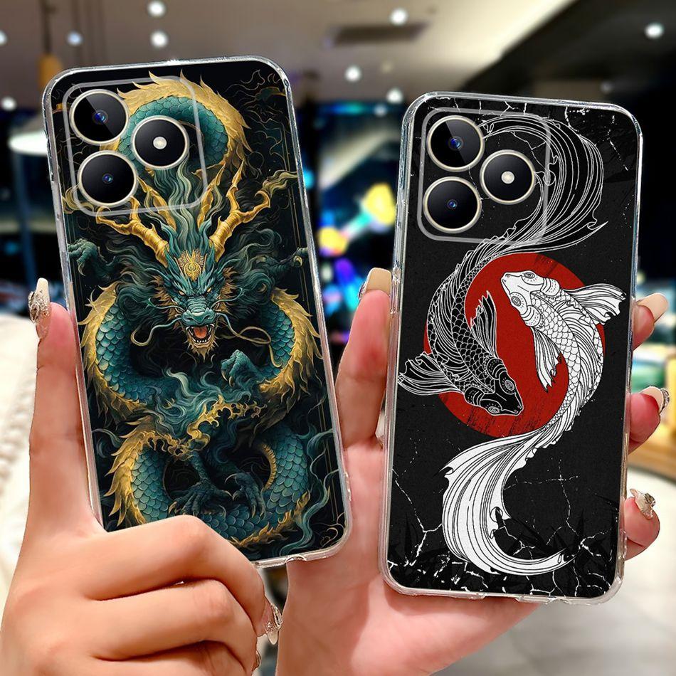 For Realme Note 50 Fashion Cool Pattern Phone Case For Realme Note50 RMX3834 Soft Silicone TPU Cases