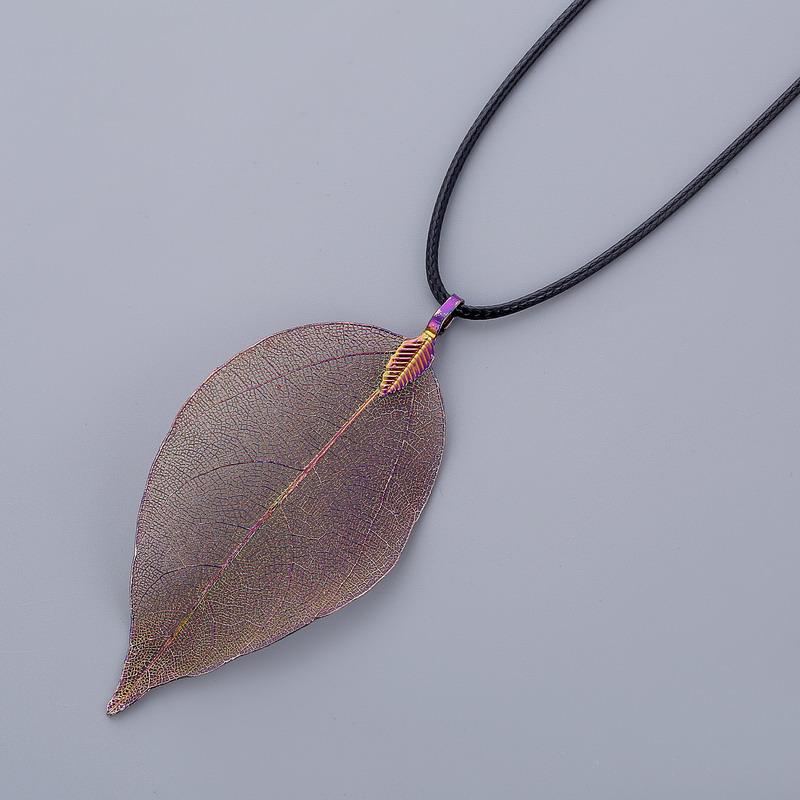 Mode Einzigartig Natürlich Echter Blatt Choker Anhänger Halskette Für Frauen Echte Blattform Filigran Hochzeit Halskette Schmuck Geschenk